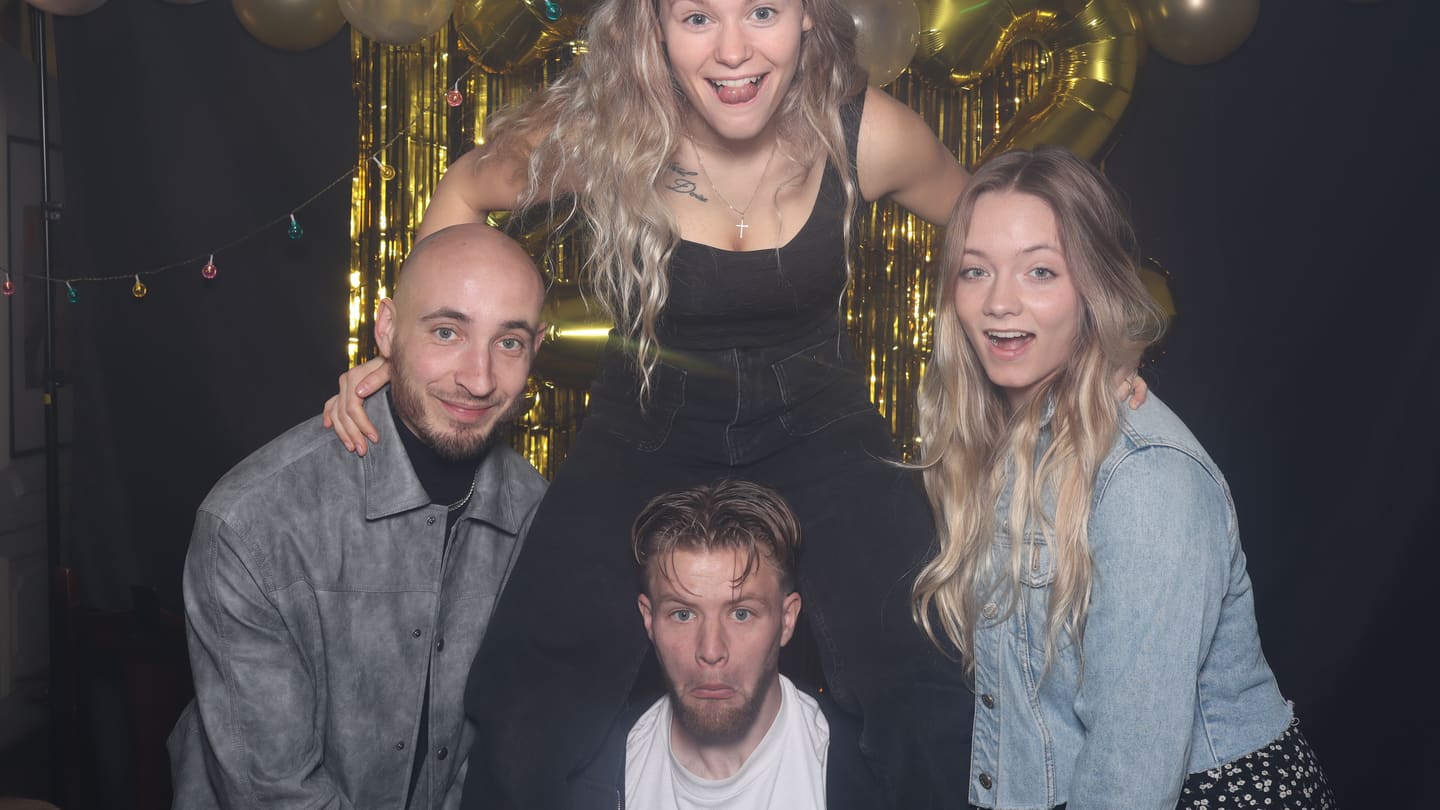 Une photographie imprimée sur place par le photobooth.