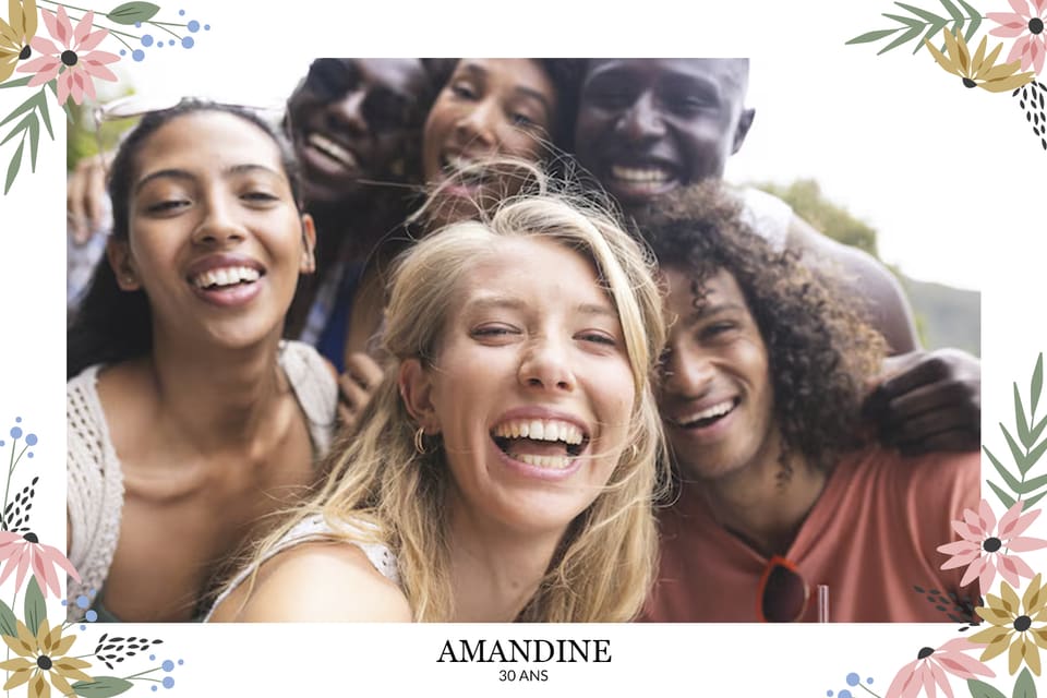Une photographie imprimée sur place par le photobooth.