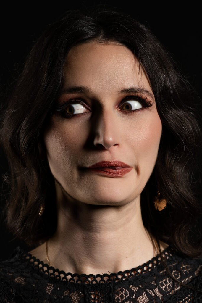 Portrait de femme en studio au Puy-en-Velay